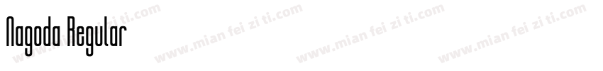 Nagoda Regular字体转换